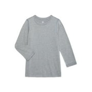 Boys Adaptive Abdominal Port Tee with Long Sleeves, Sizes 4-18 \u0026 Husky